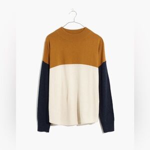 Madewell / Wool+Alpaca Blend Ashbury Mockneck Sweater
